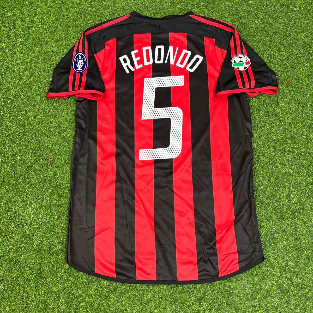AC Milan 2003/04 Home Retro Football Jersey – Fernando Redondo 5