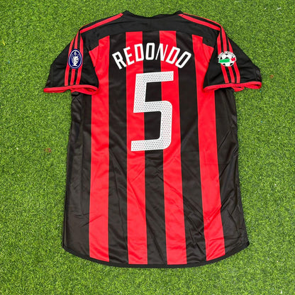 AC Milan 2003/04 Home Retro Football Jersey – Fernando Redondo 5