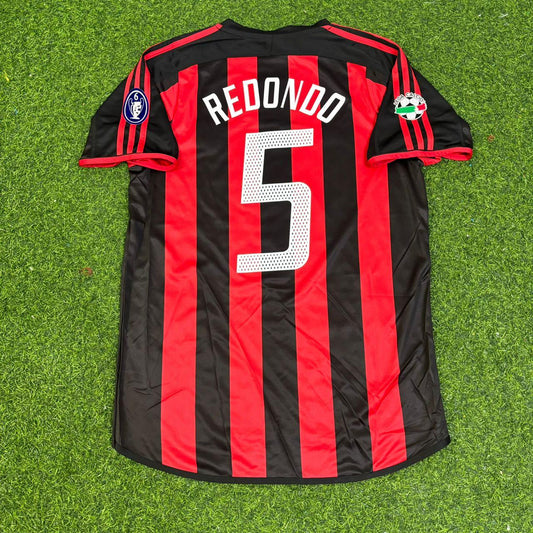 AC Milan 2003/04 Home Retro Football Jersey – Fernando Redondo 5