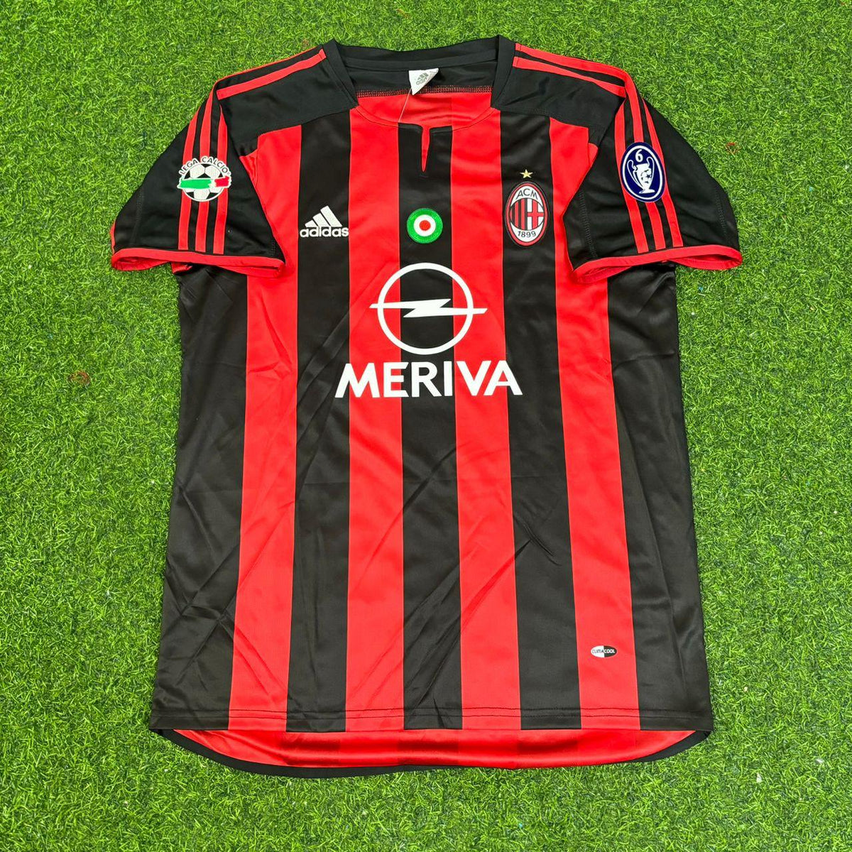 AC Milan 2003/04 Home Retro Football Jersey – Fernando Redondo 5