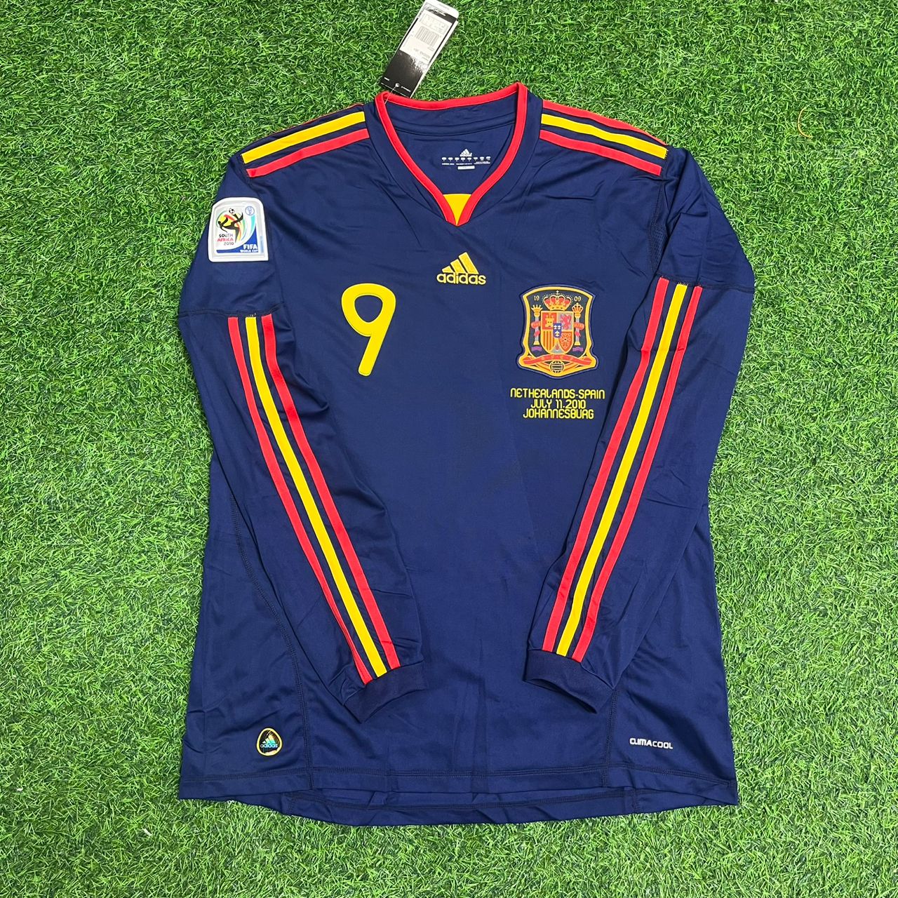 Maillot Rétro Fernando Torres 9 - Espagne Coupe du Monde 2010
