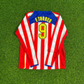 Fernando Torres #9 Atlético Madrid 2004-2005 Spider-Man Langarm Retro-Fußballtrikot