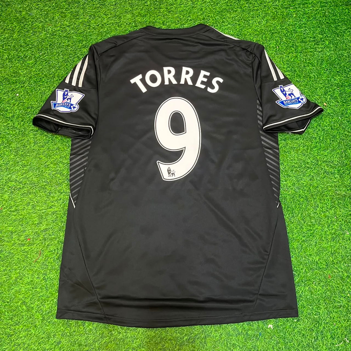 Chelsea 2013/14 Black Retro Football Jersey – Fernando Torres