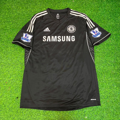Chelsea 2013/14 Black Retro Football Jersey – Fernando Torres