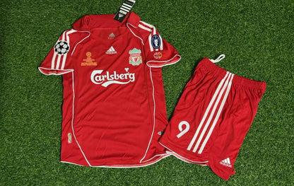 Liverpool 2006/07 Red Kids Football Jersey – Fernando Torres