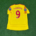 Maillot de foot rétro jaune Fernando Torres Liverpool 2007