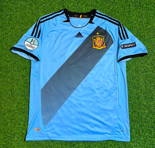 Cesc Fabregas Spain EURO 2012 Final Retro Football Jersey Kit