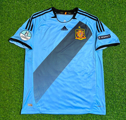 Sergio Ramos Spanien EURO 2012 Finale Retro Trikot-Set