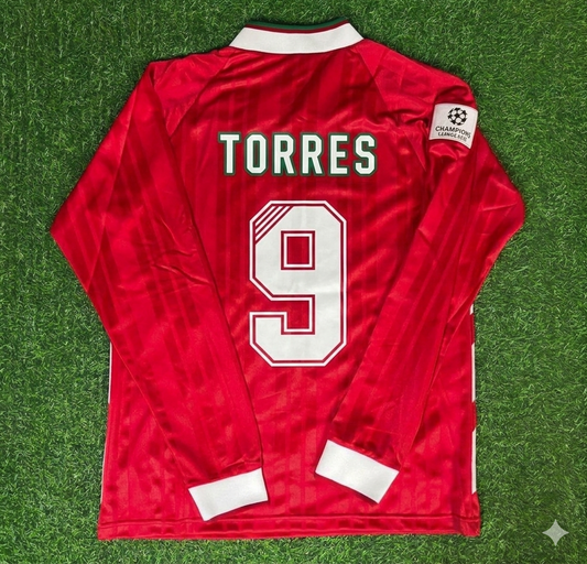 Liverpool Long Sleeve Retro Jersey – Fernando Torres