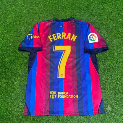 Ferran Torres #7 Barcelona 2027 Trikot Heimtrikot Maillot Fußballtrikot