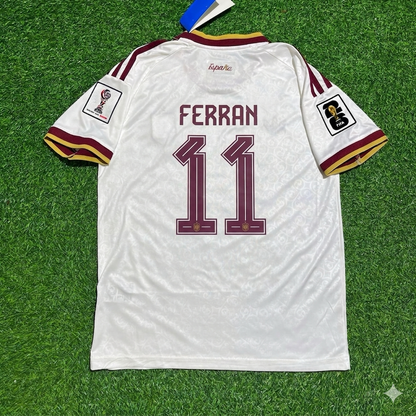 Ferrán Torres 11- Spain 2026 World Cup Away Football Jersey