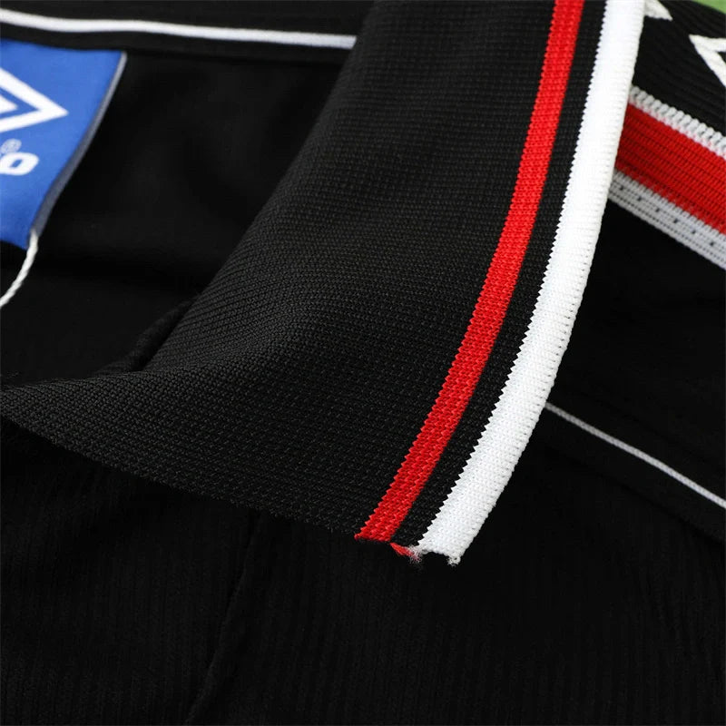 Maillot Rétro Extérieur Noir Manchester United F.C. Saison 1998