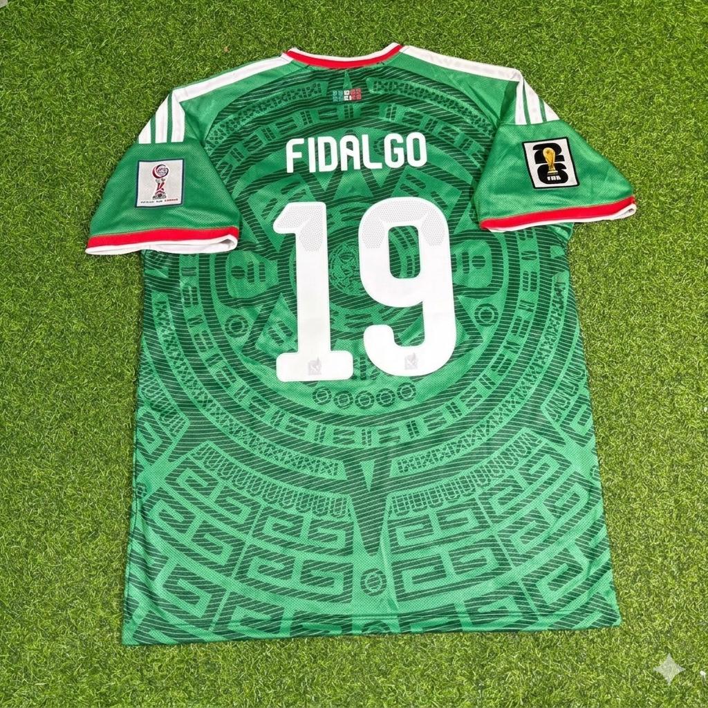 Alvaro Fidalgo Mexiko WM 2026 Heim Trikot Grün