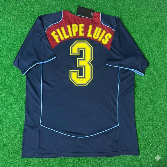 Maillot de Football Rétro Filipe Luis #3 Atlético Madrid SpiderMan