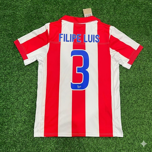 Filipe Luis Atlético Madrid Retro-Fußballtrikot Trikot Maglia Shirt