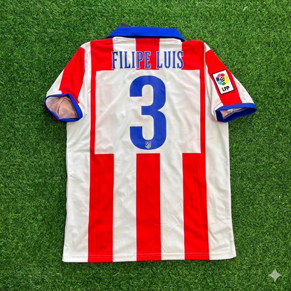 Filipe Luis 3 Atlético Madrid Domicile 2014/15 Maillot Rétro de Football
