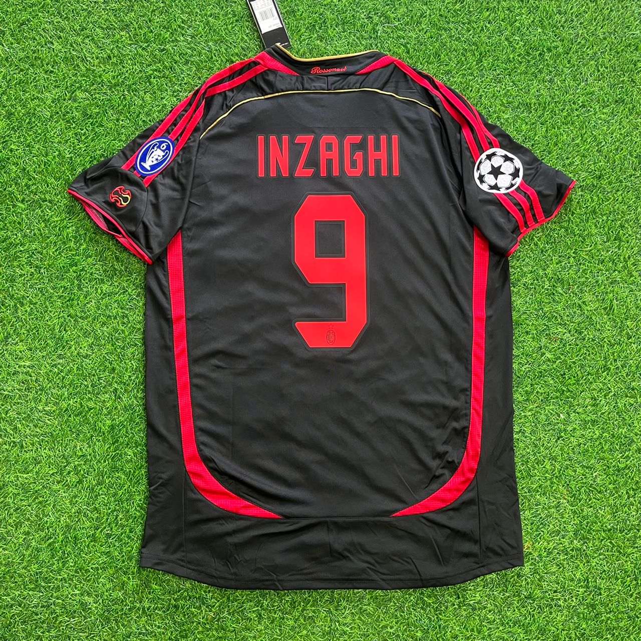 Filippo Inzaghi 9 – AC Mailand 2006–2007 Retro-Trikot – | Trikot | Maillot | Maglia Fußballtrikot