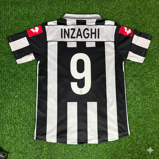 Camiseta retro de Filippo Inzaghi de la Juventus de la temporada 2001-2002