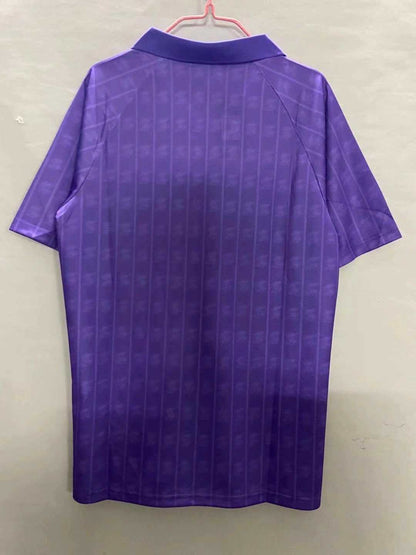 ACF Fiorentina 1989-1990 Season Retro Home Football Jersey Trikot Maillot