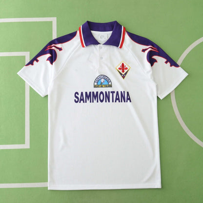 Fiorentina 1992/1993 Season Away Retro Football Jersey Trikot Maillot