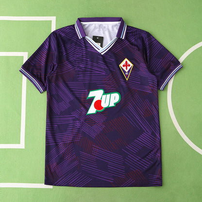 Fiorentina 1992/1993  Season Home Retro Football Jersey Trikot Maillot