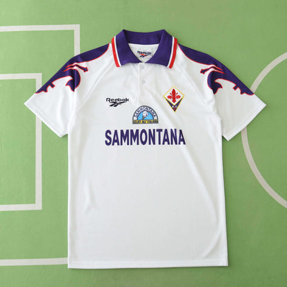 ACF Fiorentina 1995-1996 Season Retro Away Football Jersey Trikot Maillot