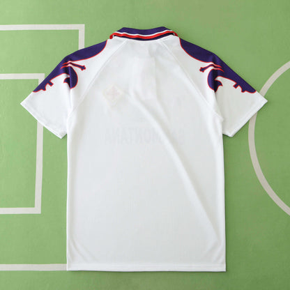 ACF Fiorentina 1995-1996 Season Retro Away Football Jersey Trikot Maillot