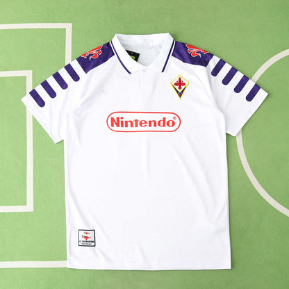Maillot de football rétro Fiorentina saison 1998