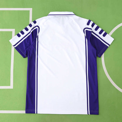 ACF Fiorentina 1999-2000 Season Retro Away Football Jersey Trikot Maillot