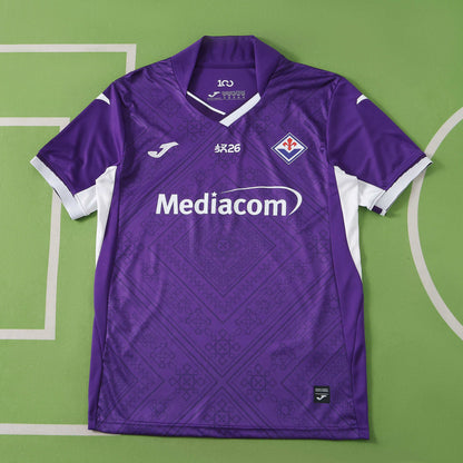 ACF Fiorentina 2026-2027 Season Home Football Jersey Trikot Maillot