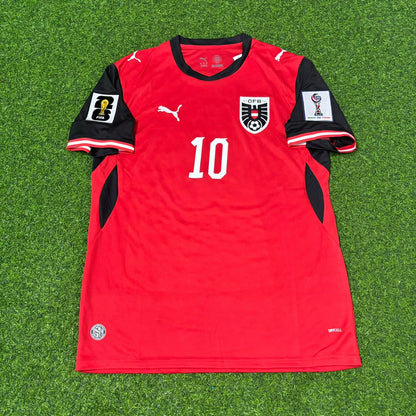 Florian Grillitsch 10- Austria 2026 World Cup Kit Jersey Trikot Maillot