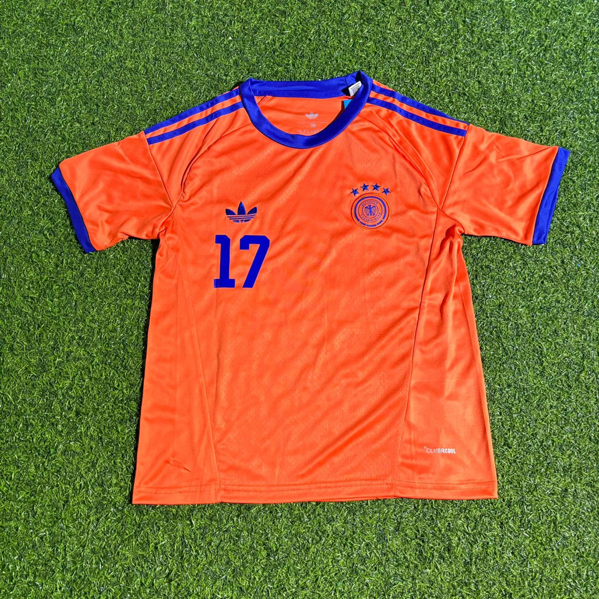Florian Wirtz #17 Germany 2026 Orange Football Jersey
