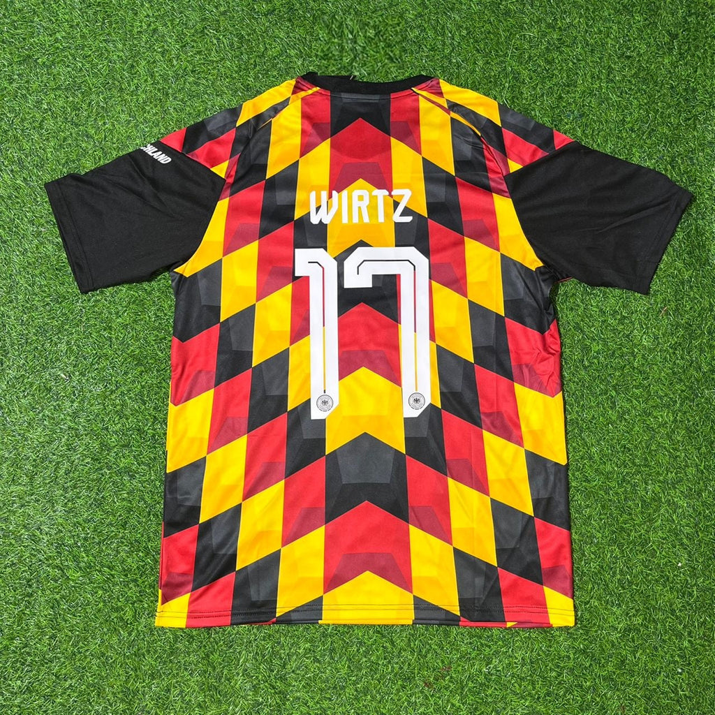 Florian Wirtz 17- Deutschland 2026 WM Fußball Trikot