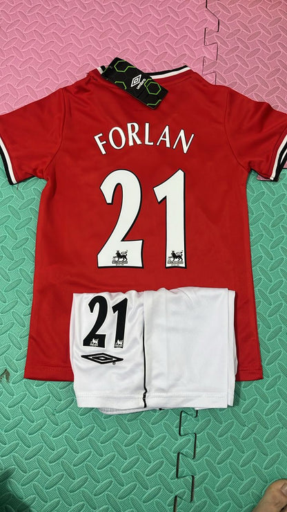 Diego Forlan Manchester United Kinder Trikot Camiseta Maglia