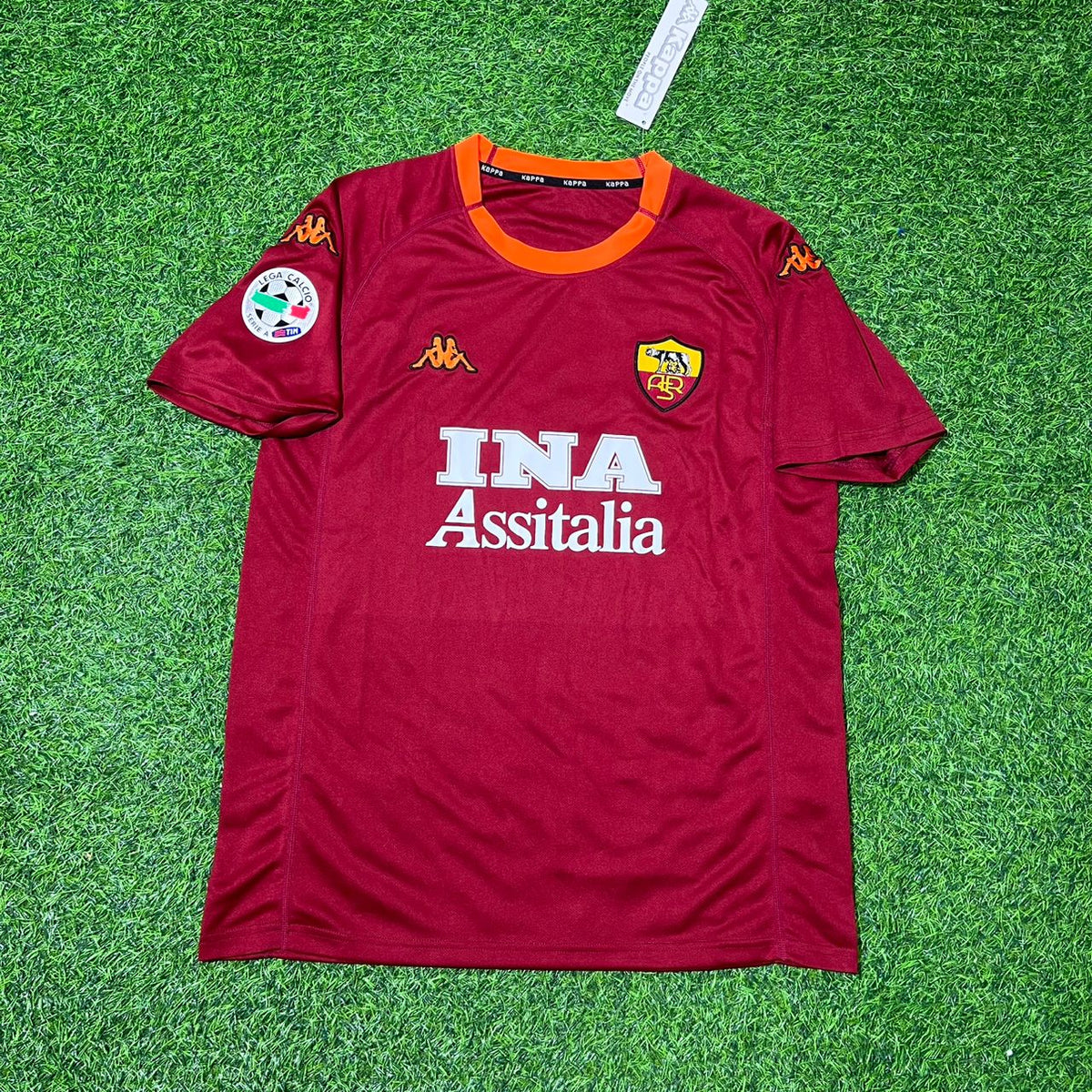 Maillot de football rétro domicile Francesco Totti 2000-2001
