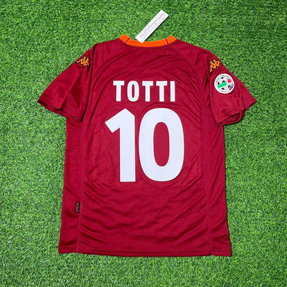 Maillot de football rétro domicile Francesco Totti 2000-2001