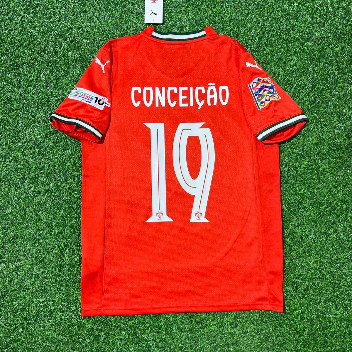 Francisco Conceição Portugal 2025 Nations League Sieger Fußballtrikot