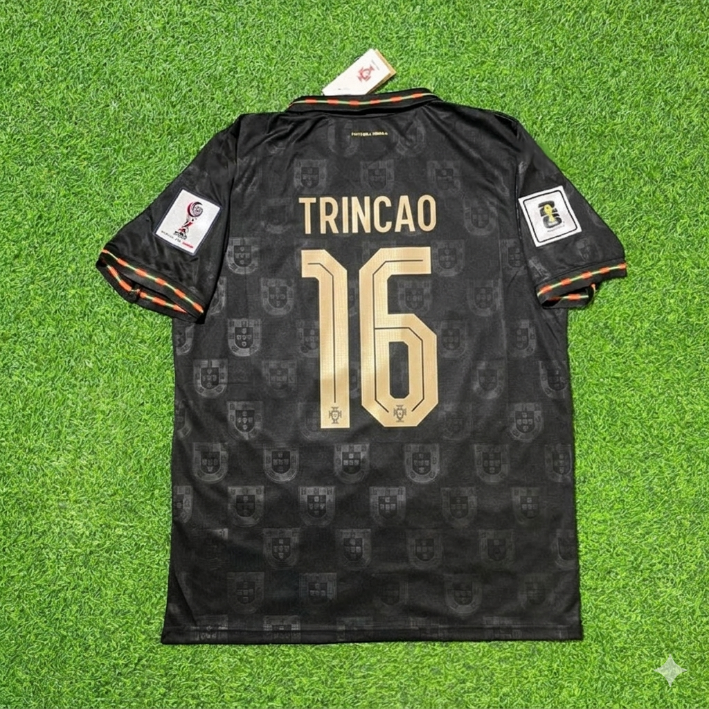 Francisco Trincão #16 Portugal WM 2026 Schwarzes Fußballtrikot
