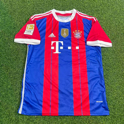 Maillot rétro domicile du Bayern Munich 2014/15 avec écusson – Franck Ribéry 7