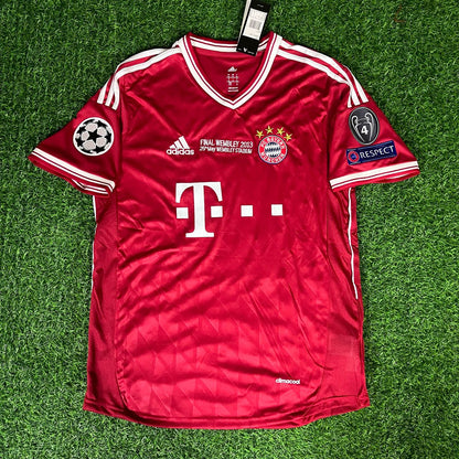 Arjen Robben  Bayern Munich 2013 Champions League Wembley Final Jersey Trikot Soccer Shirt
