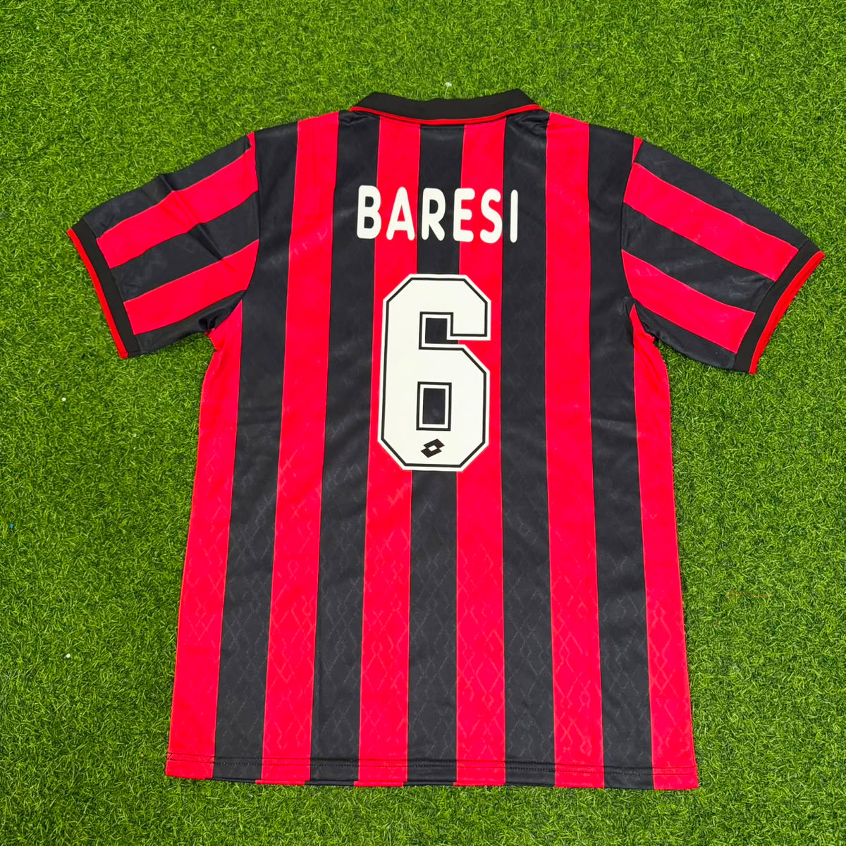Camiseta de fútbol retro del AC Milan de Franco Baresi 1994/1995
