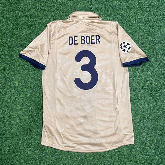 Frank de Boer 3 Barcelone 2001 2002 Maillot Rétro Maillot Trikot Maglia Maillot de Football