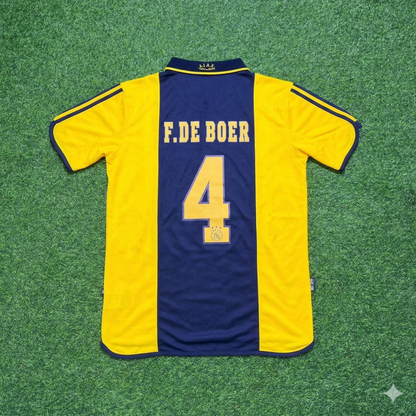 Camiseta de fútbol retro amarilla del Ajax – Frank de Boer