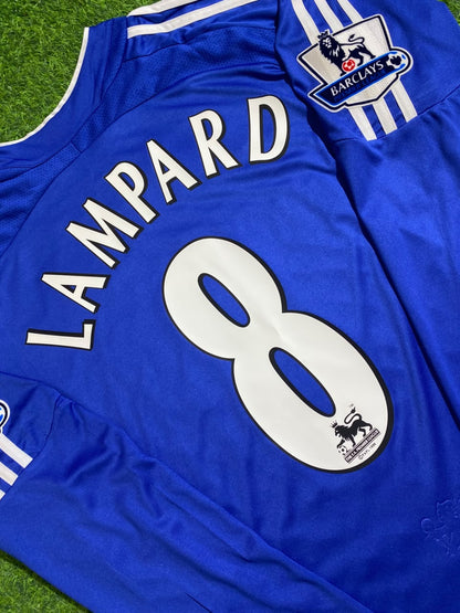 Chelsea 2006/08 Long Sleeve EPL Patch Football Jersey – Frank Lampard 8