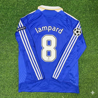 Camiseta de fútbol de manga larga del Chelsea de la final de la Liga de Campeones 2008 – Frank Lampard