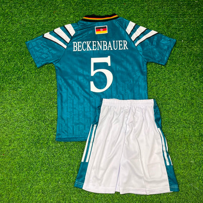 Germany Home Kids Retro Football Jersey – Franz Beckenbauer 5