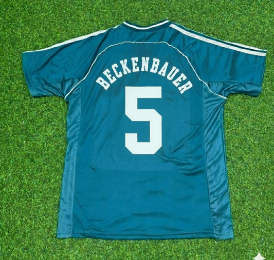 Deutschland Auswärts Retro-Fußballtrikot – Franz Beckenbauer