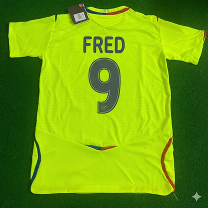 Fred 9 – Olympique Lyon 2008–2009 Third Kit Jersey – | Trikot | Maillot Soccer Shirt