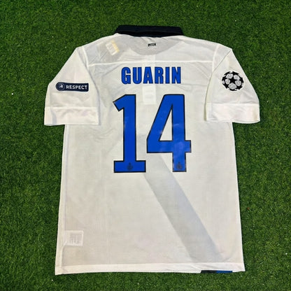 Fredy Guarín #14 Inter 2011/2012 Camiseta de visitante blanca Trikot Maillot Maglia Camiseta de fútbol