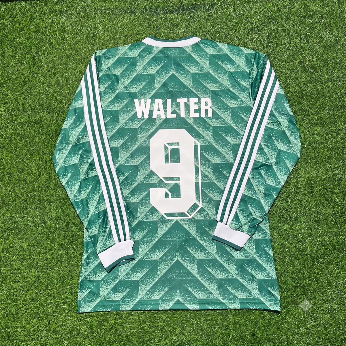 Maillot de football vert à manches longues de l’Allemagne, Coupe du monde 1990 – Fritz Walter